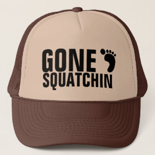 GEGANGENER SQUATCHIN HUT TRUCKERKAPPE