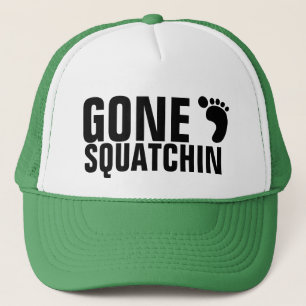GEGANGENER SQUATCHIN HUT TRUCKERKAPPE