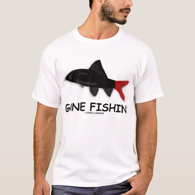 Gegangenes Fishin (Epalzeorhynchus zweifarbig) T-Shirt (Vorderseite)