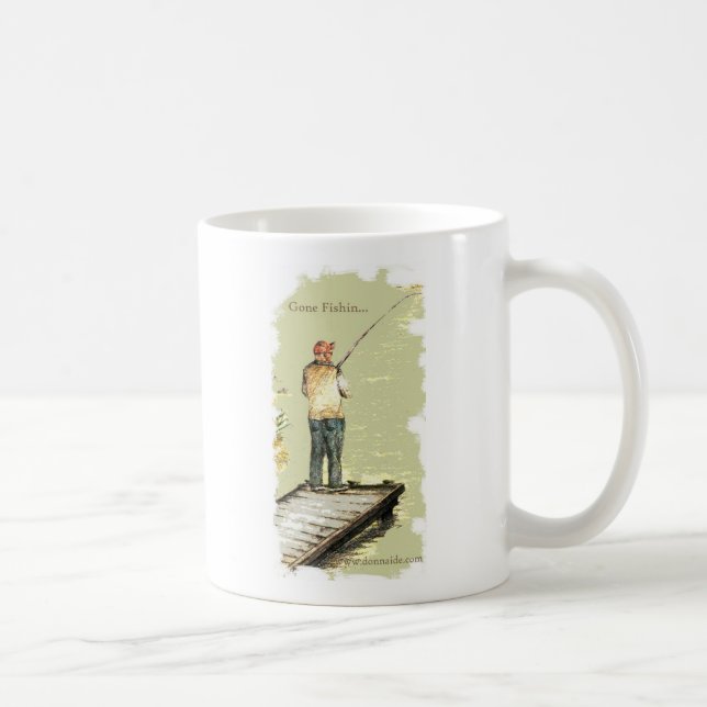 gegangenes fishin…  Kaffee-Tasse Kaffeetasse (Rechts)