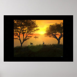 Gegangenes Fishin Poster