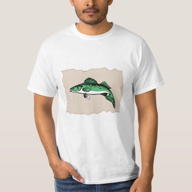 Gegangenes fishin T-Shirt (Vorderseite)