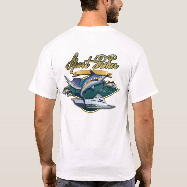 Gegangenes Fishin T-Shirt (Rückseite)