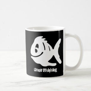 Gegangenes Phishing lustig Kaffeetasse
