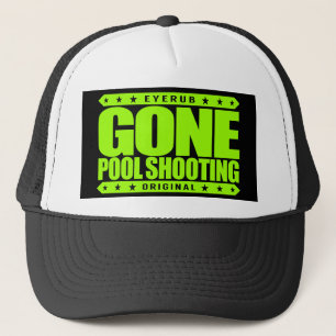 GEGANGENES POOL-SCHIESSEN - unbesiegter Truckerkappe