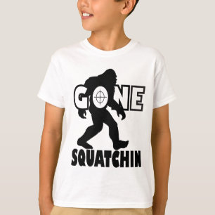 Gegangenes Squatchin auf Ziel T-Shirt
