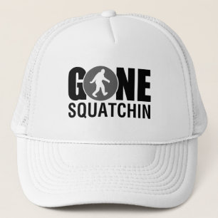 Gegangenes Squatchin Blau Truckerkappe