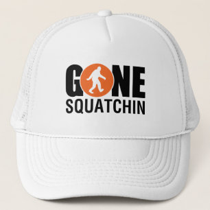 Gegangenes Squatchin Blau Truckerkappe