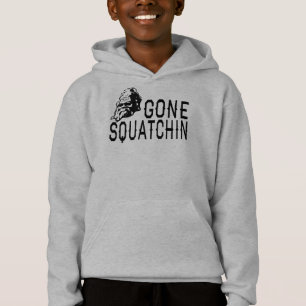 Gegangenes Squatchin - coole Sunglass Version B&W Hoodie