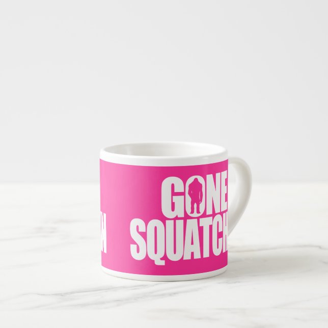 Gegangenes Squatchin Espressotasse (Vorderseite Rechts)