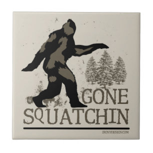Gegangenes Squatchin Fliese