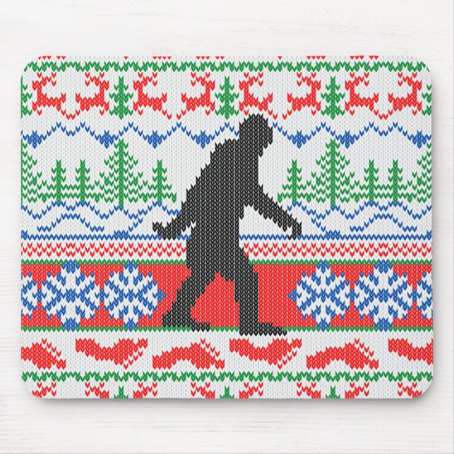 Gegangenes Squatchin hässliches Mousepad (Vorne)