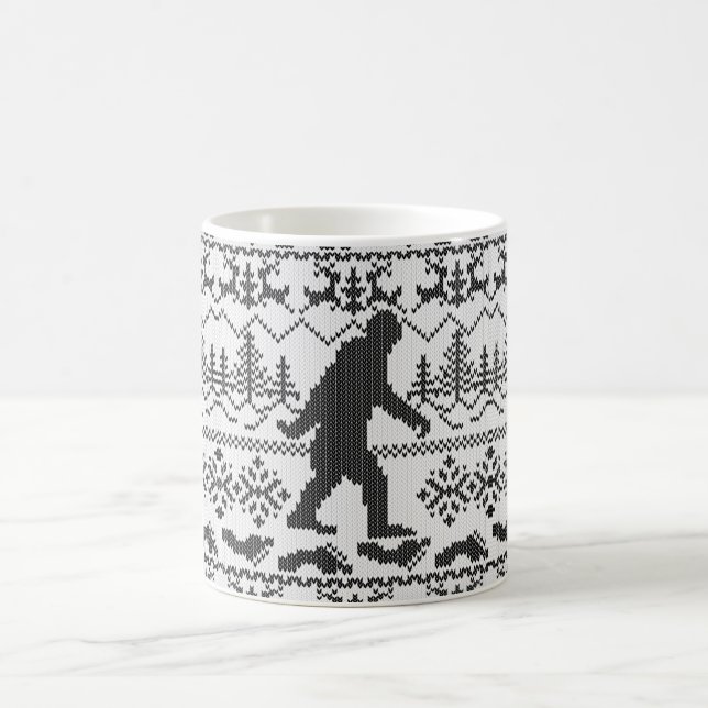 Gegangenes Squatchin hässliches Tasse (Mittel)