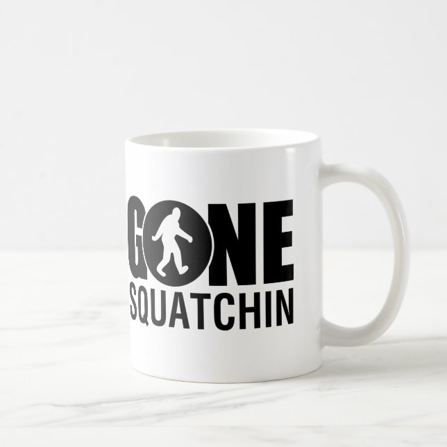 Gegangenes Squatchin Kaffeetasse (Rechts)