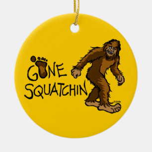 Gegangenes Squatchin Keramikornament