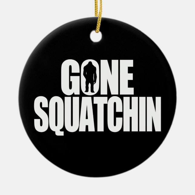 Gegangenes Squatchin Keramikornament (Vorne)
