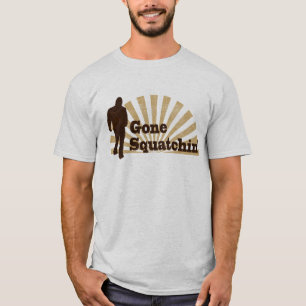 Gegangenes Squatchin lustiger Bigfoot Sasquatch T-Shirt