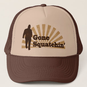 Gegangenes Squatchin lustiger Bigfoot Sasquatch Truckerkappe