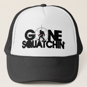 Gegangenes Squatchin mit Bullauge Truckerkappe