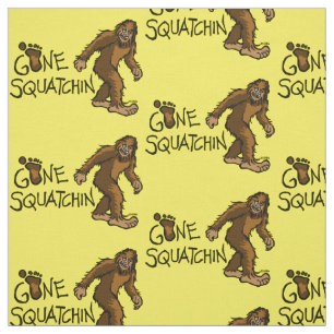 Gegangenes Squatchin Stoff