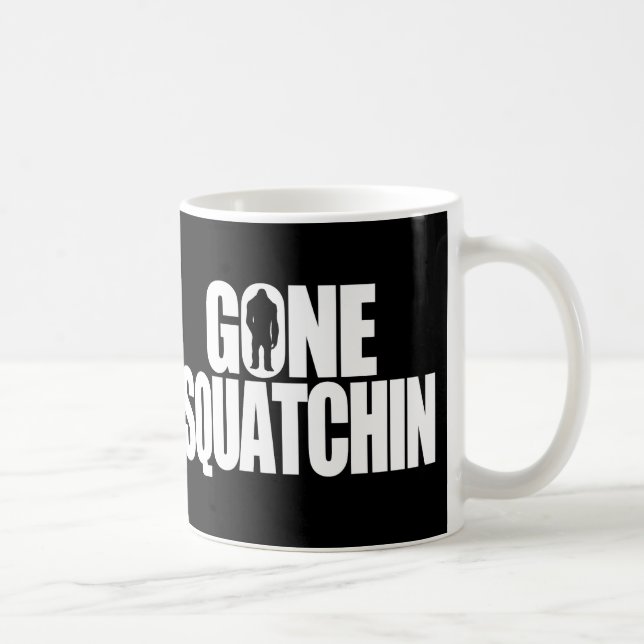 Gegangenes Squatchin Tasse (Rechts)
