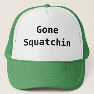 Gegangenes Squatchin Truckerkappe