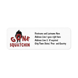 Gegangenes Squatchin - Zeichenstift-Art Squatcher