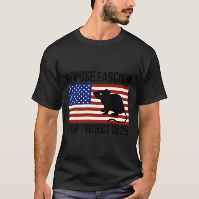 Gegen den Faschismus T-Shirt (Vorderseite)