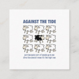 Gegen den Strom Begleitkarte