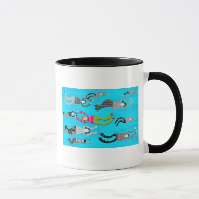 Gegen-dfluß Tasse (Rechts)