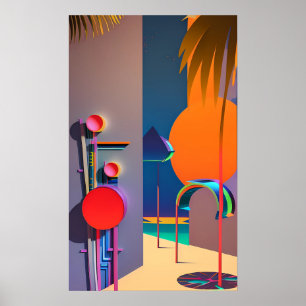 Gegen die Mauer Poster
