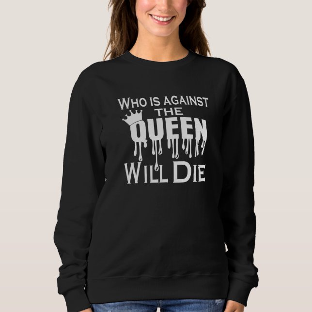 Gegen die Queen 90day Verlobte 90 Day Verlobte Lar Sweatshirt (Vorderseite)