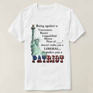 Gegen einen TRAITOR zu sein, macht dich nicht zum T-Shirt
