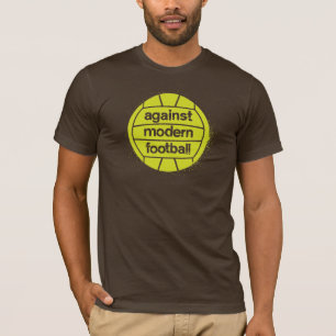 Gegen modernen Fußball (Brown/Limones) T-Shirt