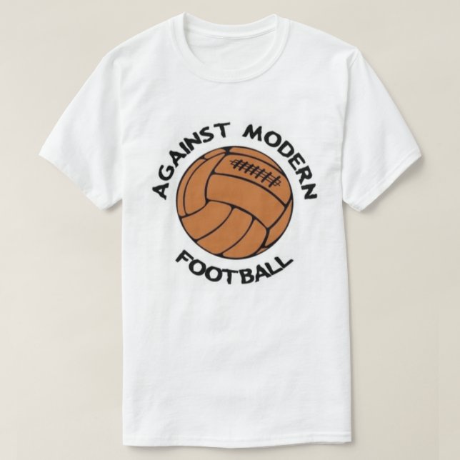 Gegen modernes Fußballkleid T-Shirt (Design vorne)