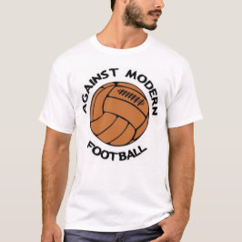 Gegen modernes Fußballkleid T-Shirt