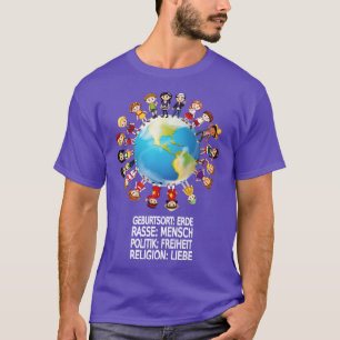 Gegen rassistische Politik Menschenrechte Gleichhe T-Shirt