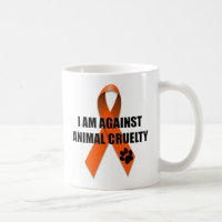 Gegen Tiergrausamkeits-orange Bewusstseins-Band