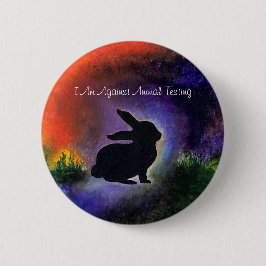 Gegen Tierversuche Button