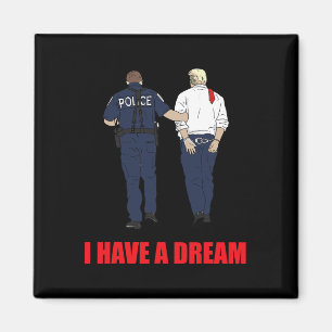 Gegen Trump habe ich einen Traumpolizisten Trump P Magnet