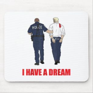 Gegen Trump habe ich einen Traumpolizisten Trump P Mousepad
