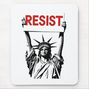 Gegen Trump ist Floral Transgender LGBTQ-Anti-Trum Mousepad