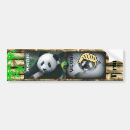 gegen Trump/Panda, Autoaufkleber