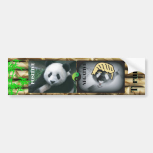 gegen Trump/Panda, Autoaufkleber