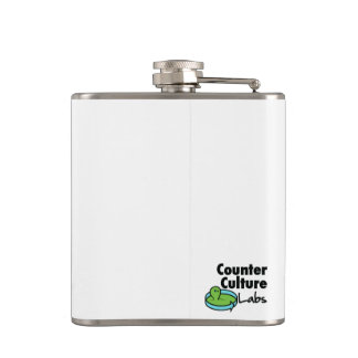 Gegenkultur-Labrador-Erlenmeyer-Kolben Flachmann