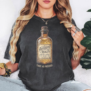 Gegenmittel Für Die Realität Vintage Apotheke T-Shirt