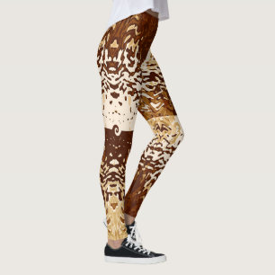 Gegensätze ziehen Kupfer-Leggings an Leggings