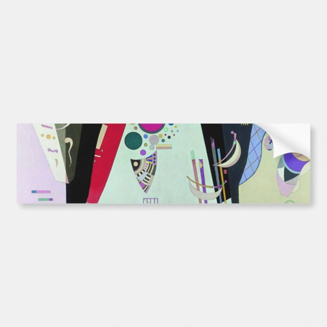 Gegenseitige Abkommen Autoaufkleber (Vorne)