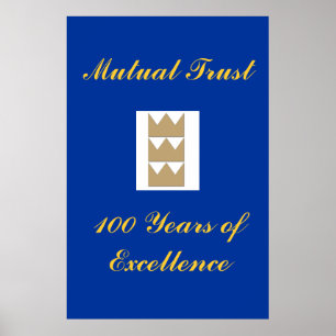 gegenseitiges Vertrauen Poster