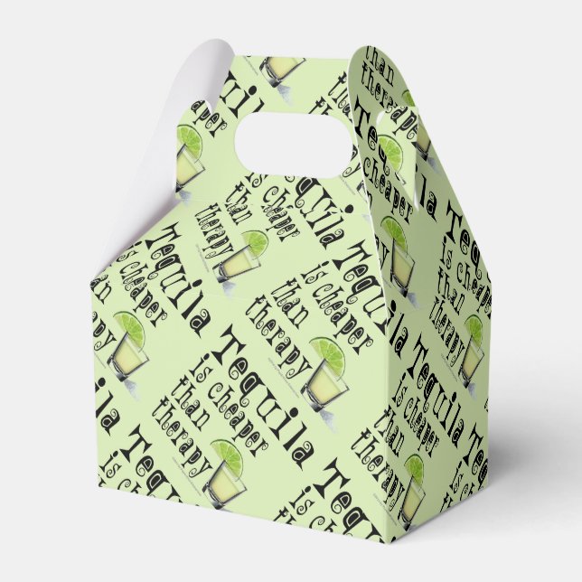 GEGENSTÄNDE - TEQUILA, KÄPFER ALS THERAPIE GESCHENKSCHACHTEL (Vorderseite)